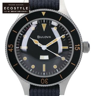 美品 BULOVA アーカイブスシリーズ ミルシップ 98A266 干場義雅