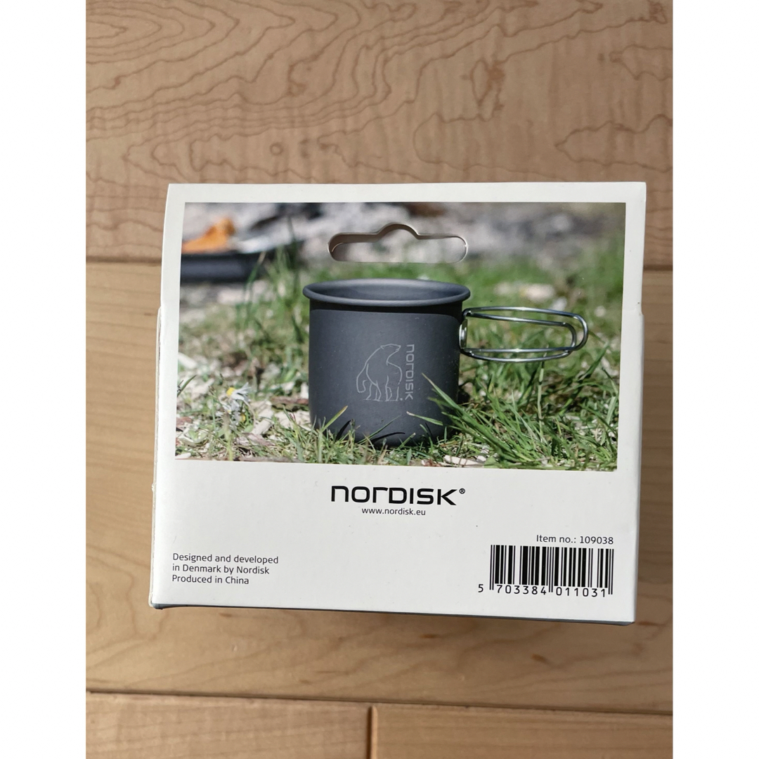 Nordisk(ノルディスク)の新品　Nordisk アルミニウムマグ 400ml 2個セット スポーツ/アウトドアのアウトドア(食器)の商品写真