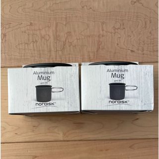 ノルディスク(Nordisk)の新品　Nordisk アルミニウムマグ 400ml 2個セット(食器)