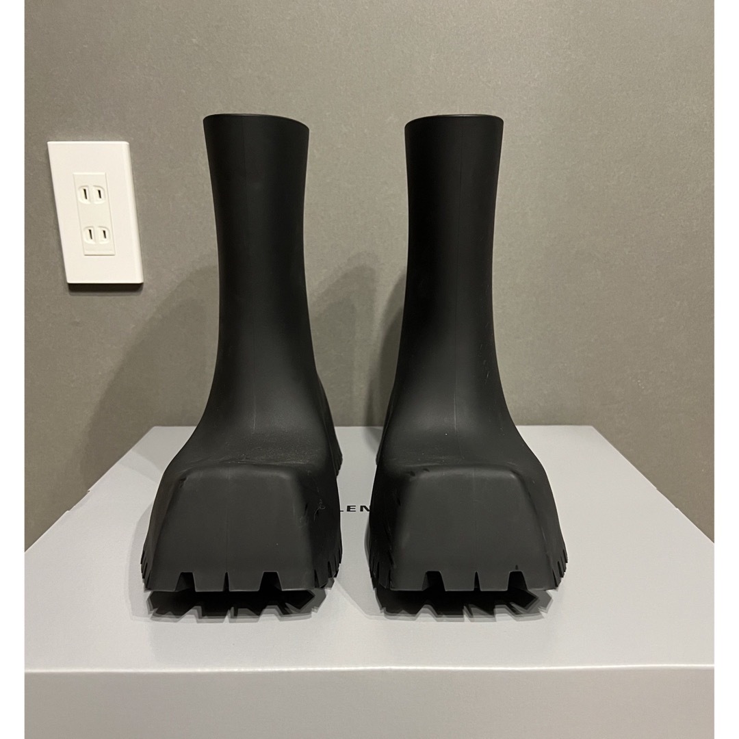 限定タイムセール】 balenciaga TROOPER RUBBER BOOTS 41 トルーパー