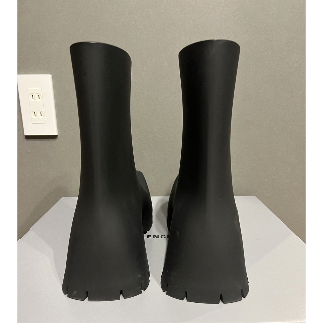 Balenciaga(バレンシアガ)のbalenciaga TROOPER RUBBER BOOTS 41 トルーパー メンズの靴/シューズ(ブーツ)の商品写真