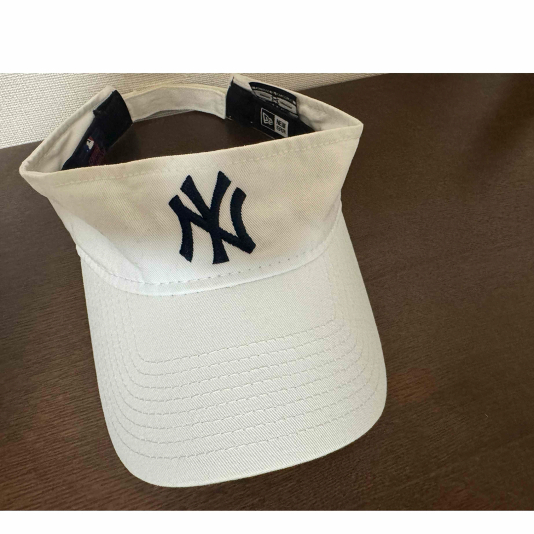 NEW ERA(ニューエラー)のヤンキース　サンバイザー メンズの帽子(サンバイザー)の商品写真