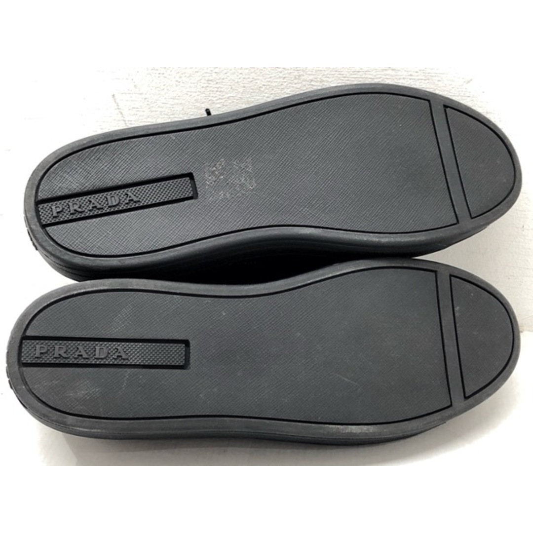 Prada 115mm Leather Platform Sandals | Black | FARFETCH