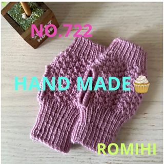 NE🌸NO.722  HAND MADE  〜  ハンドウォーマー〜(手袋)