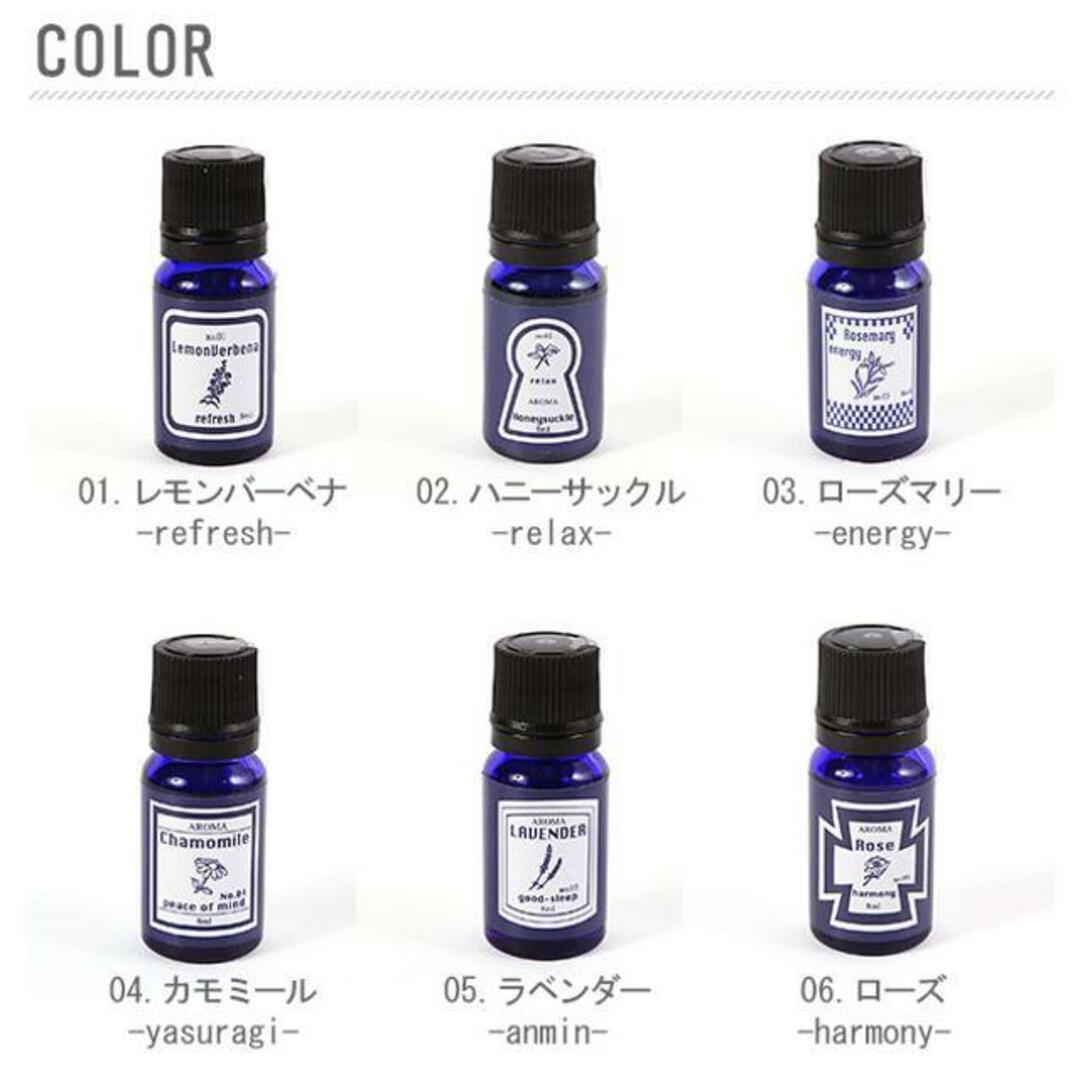 アロマエッセンス ブルーラベル AROMA ESSENCE Blue Label 8ml 1-20番/28種類中 コスメ/美容のリラクゼーション(アロマオイル)の商品写真