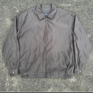 アートヴィンテージ(ART VINTAGE)のused croft&barrow XL オーバーサイズ　ブルゾン　ブラウン(ブルゾン)