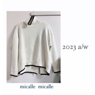 MICALLEMICALLE  レディース長袖ニット イエロー