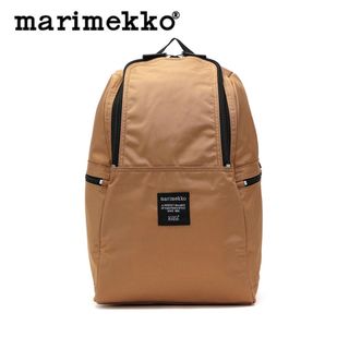 マリメッコ(marimekko)のmarimekkoマリメッコ リュック バックパック メトロ　ブラウン　ベージュ(リュック/バックパック)