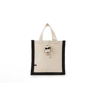 ラドロー(LUDLOW)のLUDLOW Canvas motif tote Sandwich トートバッグ(トートバッグ)