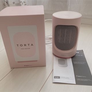 フランフラン(Francfranc)の箱・説明書付🌸美品✨️Francfranc ファンヒーター トルタ torta(ファンヒーター)