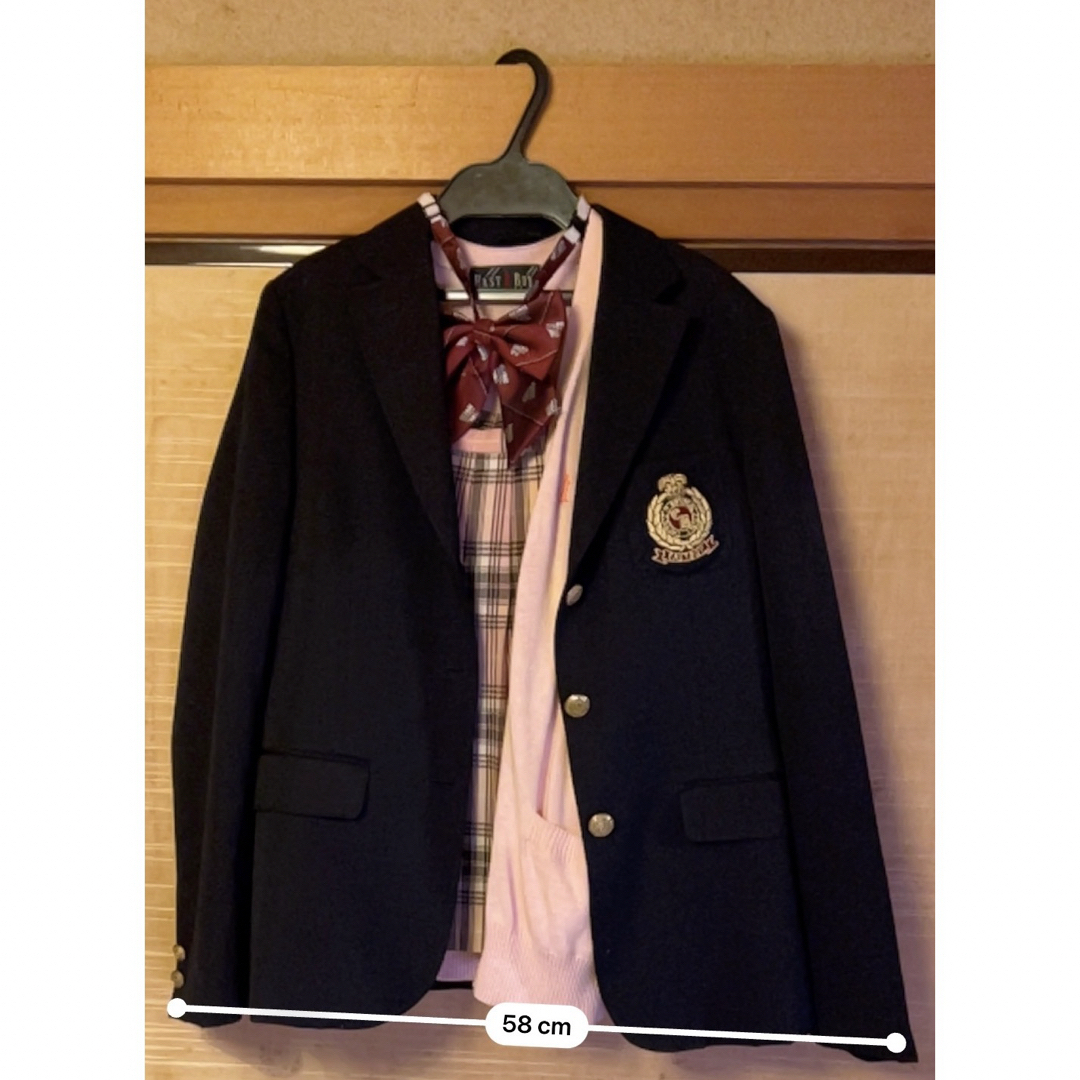 EASTBOY(イーストボーイ)のイーストボーイEASTBOY なんちゃって制服 ブレザーベストスカートリボン レディースのジャケット/アウター(その他)の商品写真