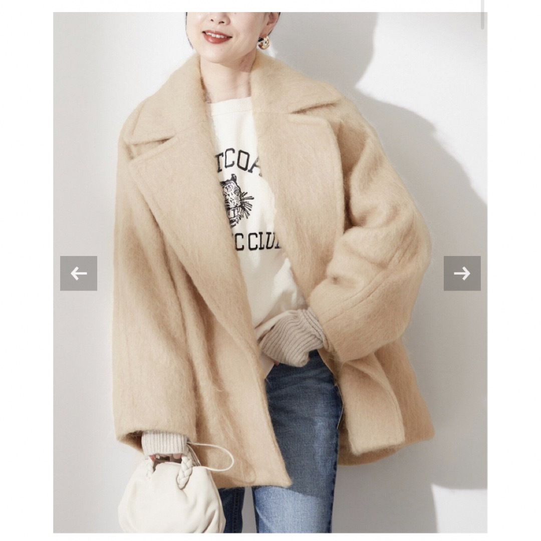 JOURNAL STANDARD - モヘヤシャギーダブルコート☆ JOURNAL JOURNAL STANDARD - モヘヤシャギーダブルコート☆ JOURNAL