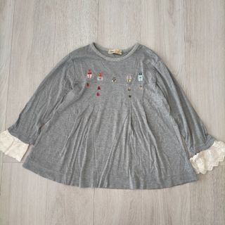 ファミリア(familiar)のf dash ファミリア 2way 刺繍 カットソー(Tシャツ/カットソー)