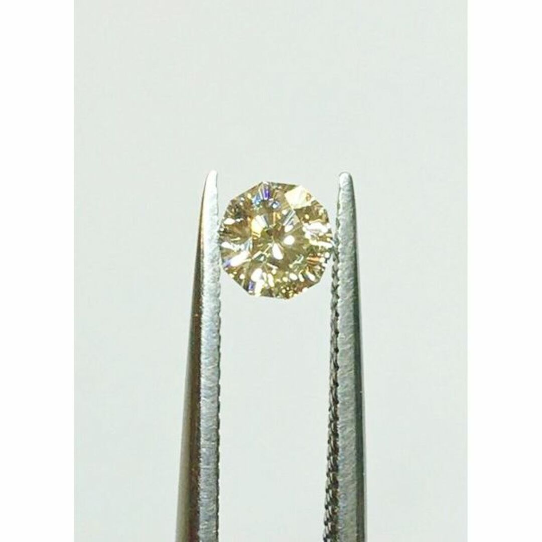 宝石🧡ブラウン ダイヤモンド 2ps 💙 0.04ct 未使用ケース付  レディースのアクセサリー(その他)の商品写真
