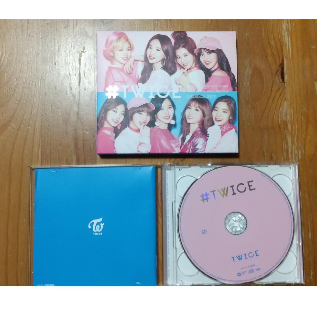 TWICE(トゥワイス)のikumi様専用  #TWICE  cd/DVD エンタメ/ホビーのCD(K-POP/アジア)の商品写真