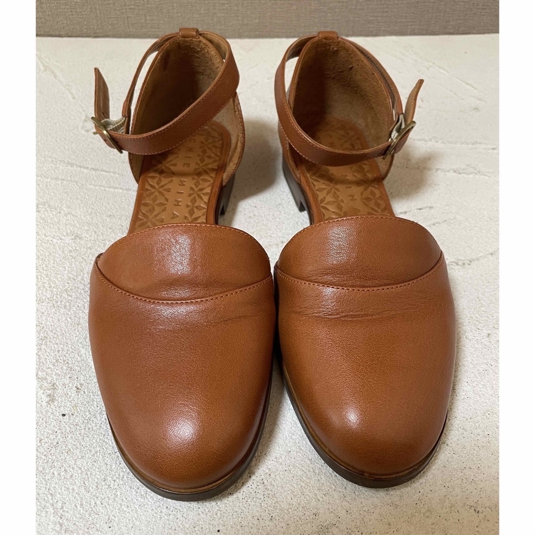 CHIE MIHARA(チエミハラ)の【美品】CHIE MIHARA チエ ミハラ サンダル ブラウン 35 レディースの靴/シューズ(サンダル)の商品写真