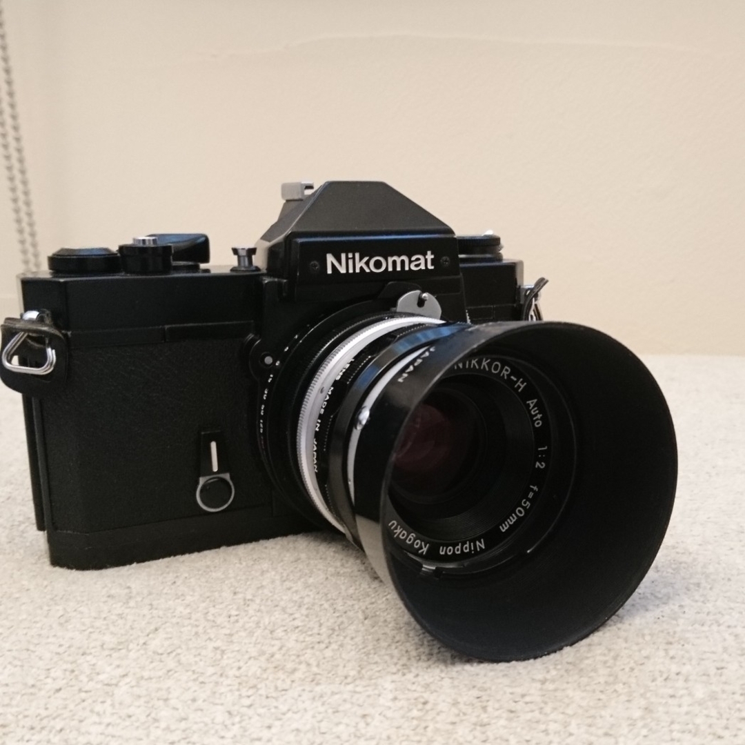Nikon(ニコン)のニコン ニコマート Nikomat FT2 ブラック レンズ付き スマホ/家電/カメラのカメラ(フィルムカメラ)の商品写真