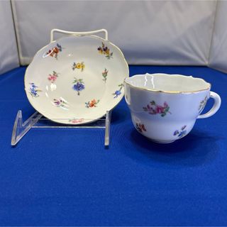 マイセン(MEISSEN)のマイセン　散らし小花　カップ&ソーサー(食器)