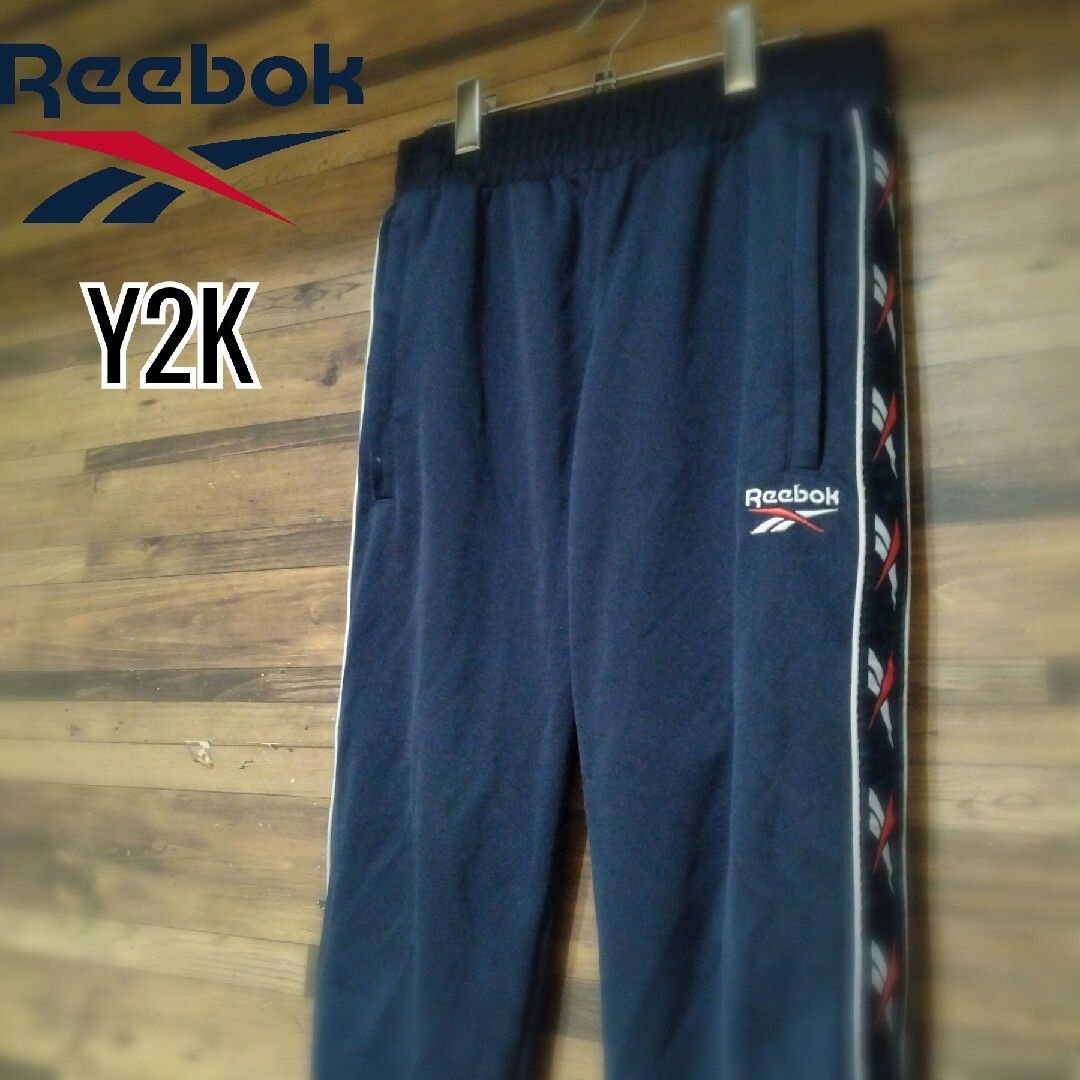 Reebok(リーボック)のReebok　リーボック　90s Y2K サイドラインロゴ　トラックパンツ メンズのパンツ(その他)の商品写真