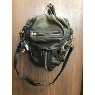 アレキサンダーワン(Alexander Wang)の●アレキサンダーワン　バックパック　リュック　黒(バッグパック/リュック)