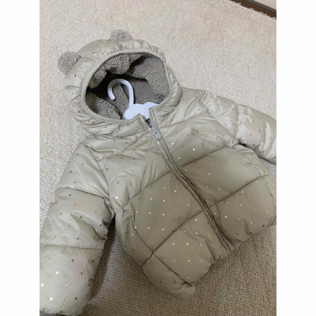 babyGAP(ベビーギャップ)のbaby gap ダウンジャケット　アウター キッズ/ベビー/マタニティのベビー服(~85cm)(ジャケット/コート)の商品写真