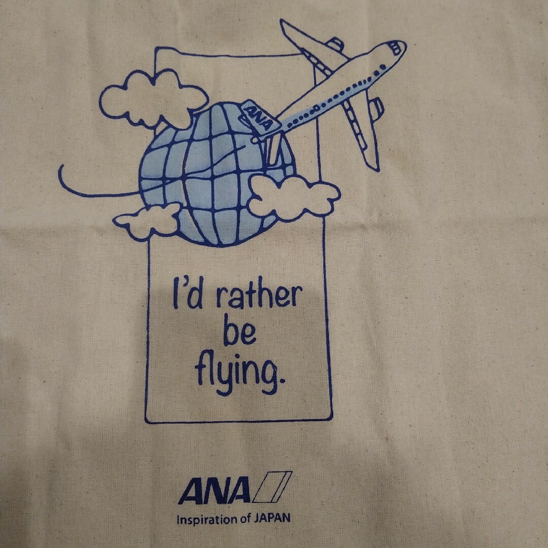 ANA(全日本空輸)(エーエヌエー(ゼンニッポンクウユ))のANAキャンバスバッグ エンタメ/ホビーのテーブルゲーム/ホビー(航空機)の商品写真