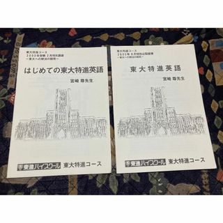 東大特進 高2東大特進英語 テキスト4冊 宮崎尊先生 2025年最新】東大特進 英語の人気アイテム - メルカリ