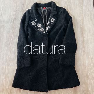 ダチュラ(DaTuRa)のdatura ビジューコート　ブラック　ギャル　キャバクラ　キャバドレスに(その他)