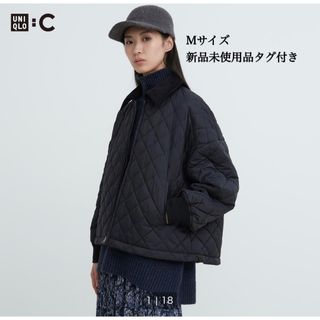 M ＋J シルクブレンドオーバーサイズパーカ DARK GRAY レディース