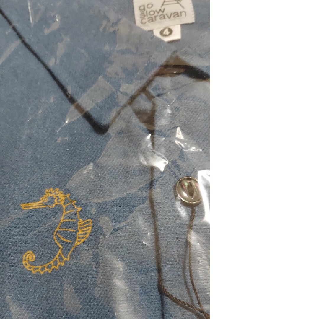go slow caravan(ゴースローキャラバン)のゴースローキャラバン　タツノオトシゴシャツ メンズのトップス(シャツ)の商品写真