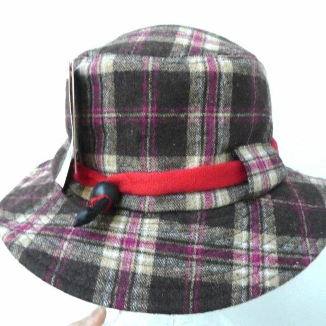 CHUMS(チャムス)のCHUMS チェック Taggett Hat 珍品 未使用 スポーツ/アウトドアのアウトドア(登山用品)の商品写真