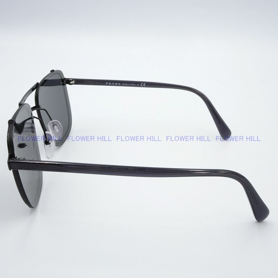 PRADA(プラダ)の新品 プラダ PRADA 高級サングラス SPR59U 1AB-5S0 ブラック メンズのファッション小物(サングラス/メガネ)の商品写真