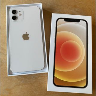 アイフォーン(iPhone)のつつふく様専用中古品 Apple iPhone12 ホワイト 64GB(スマートフォン本体)