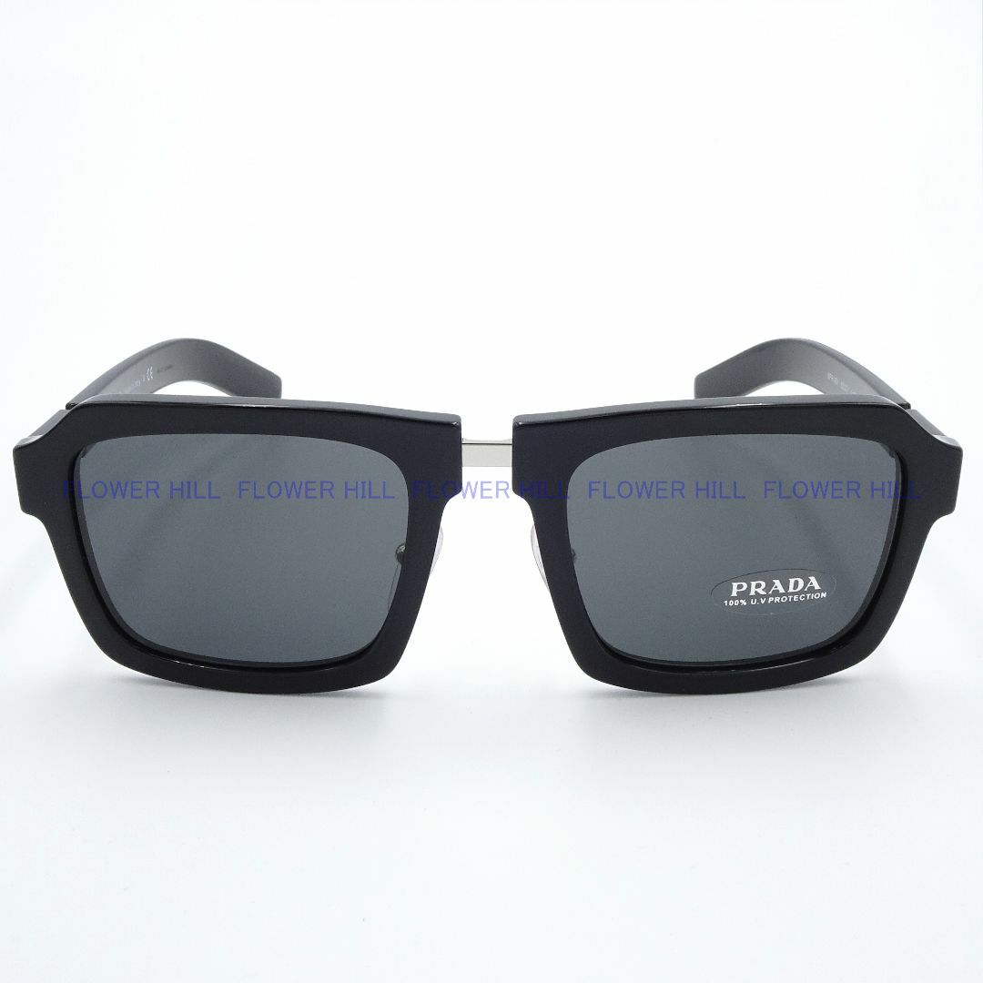 PRADA(プラダ)の新品 プラダ PRADA 高級サングラス SPR09X 1AB-5S0 ブラック メンズのファッション小物(サングラス/メガネ)の商品写真