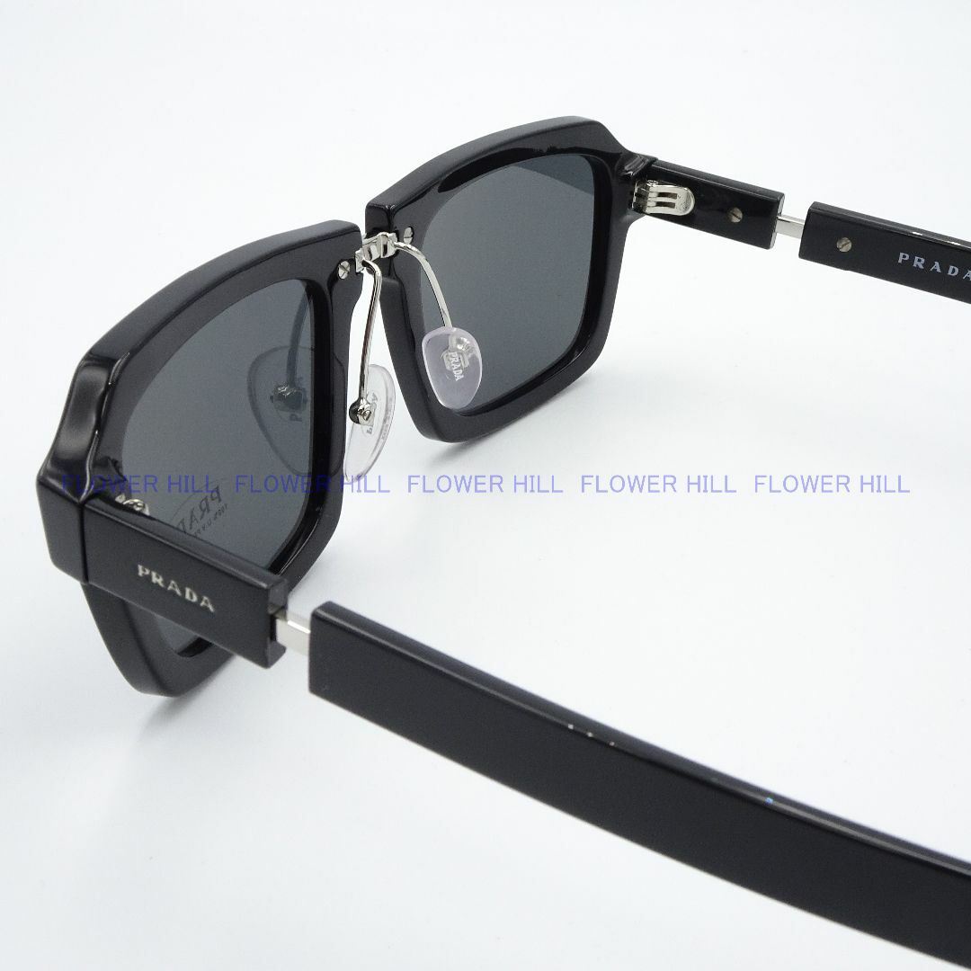 PRADA(プラダ)の新品 プラダ PRADA 高級サングラス SPR09X 1AB-5S0 ブラック メンズのファッション小物(サングラス/メガネ)の商品写真