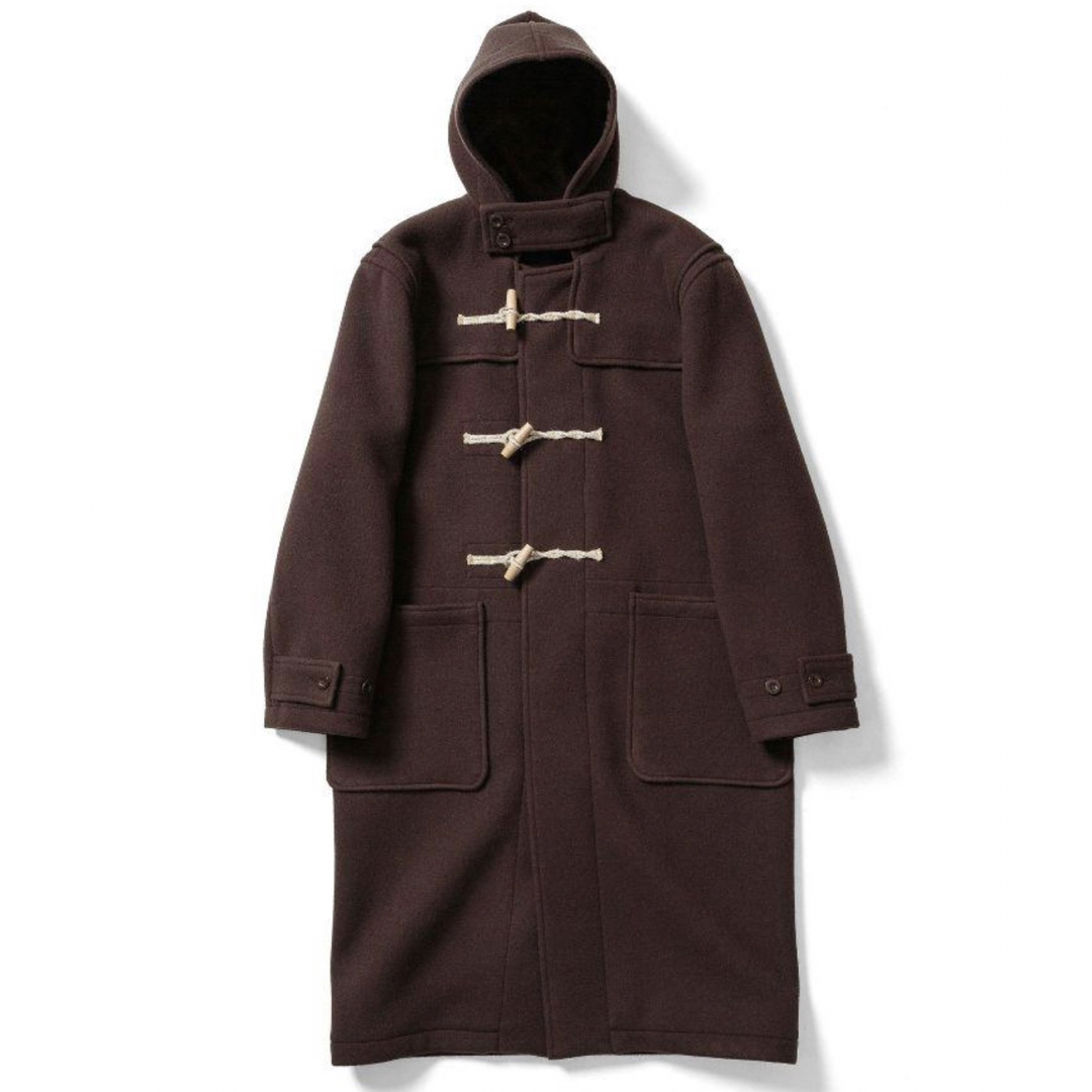 LENO CASHMERE DUFFLE COAT BROWN SIZE 2メンズ