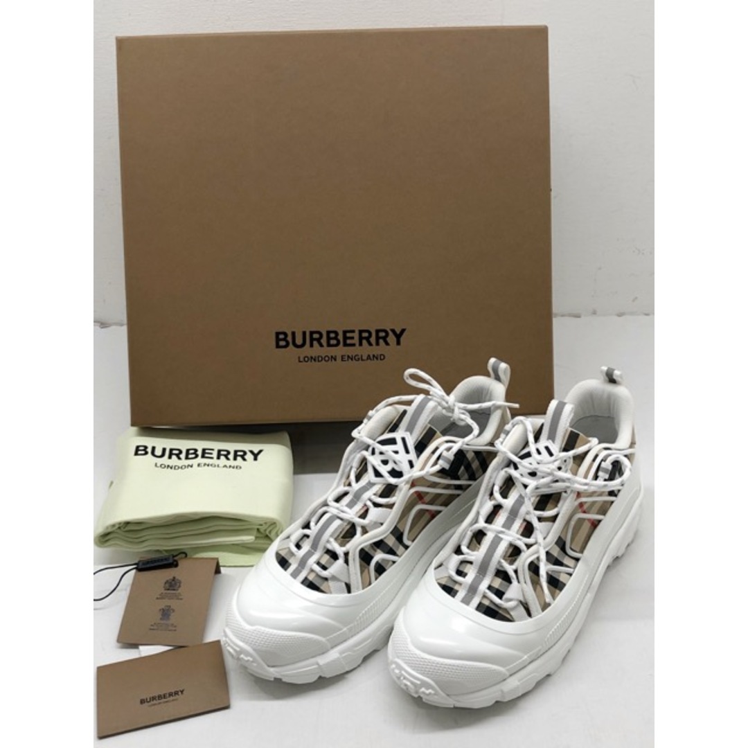 BURBERRY - BURBERRY(バーバリー) ARTHUR LOW TOP Sneaker アーサー ロー トップ スニーカー ノバチェック / サイズ 40 約26.0cm 【64484-007】
