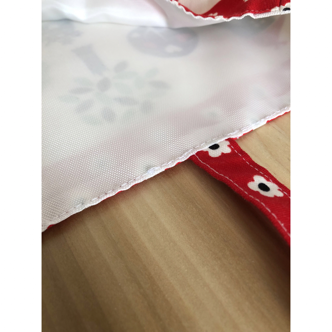 シルエット赤ずきんちゃんレッスンバッグ(テ29) ハンドメイドのキッズ/ベビー(バッグ/レッスンバッグ)の商品写真
