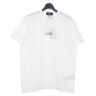 ディースクエアード(DSQUARED2)のディースクエアード 22SS Tシャツ 半袖 クルーネック XL ホワイト(Tシャツ/カットソー(半袖/袖なし))