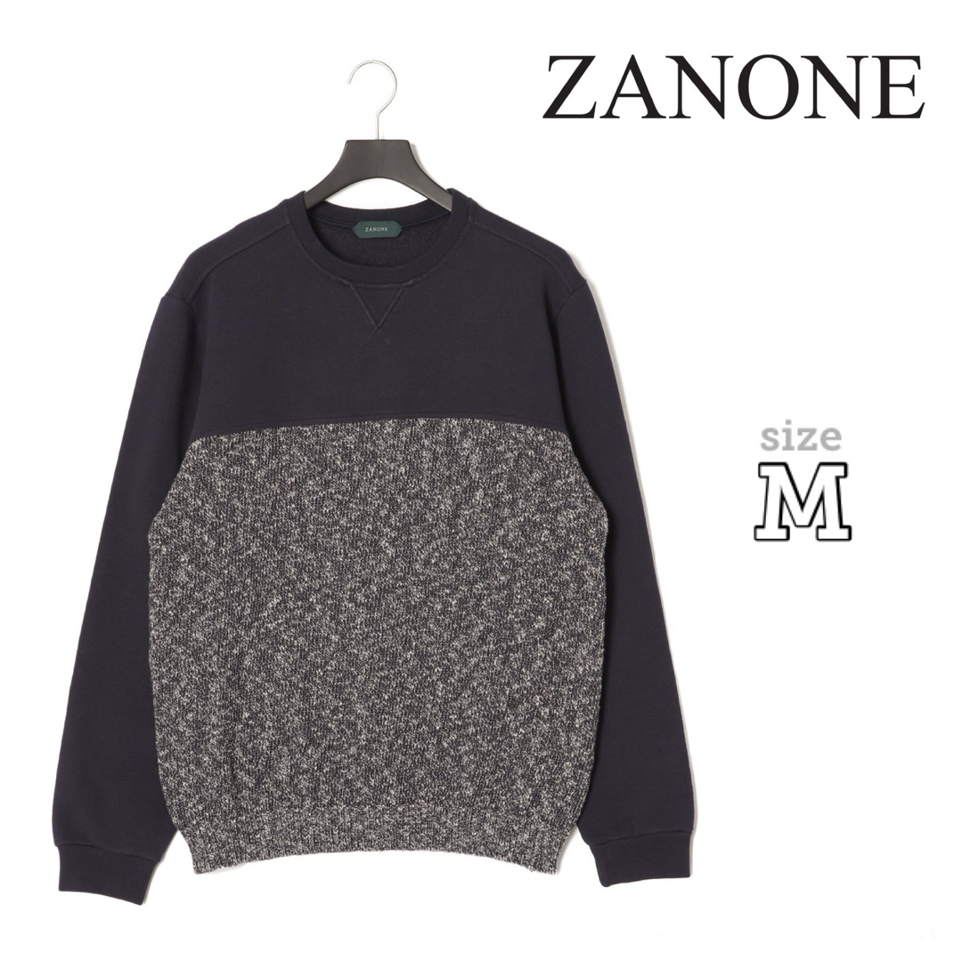 ZANONE(ザノーネ)の新品 定価4.4万円 ZANONE ザノーネ スウェット ニット メンズのトップス(ニット/セーター)の商品写真