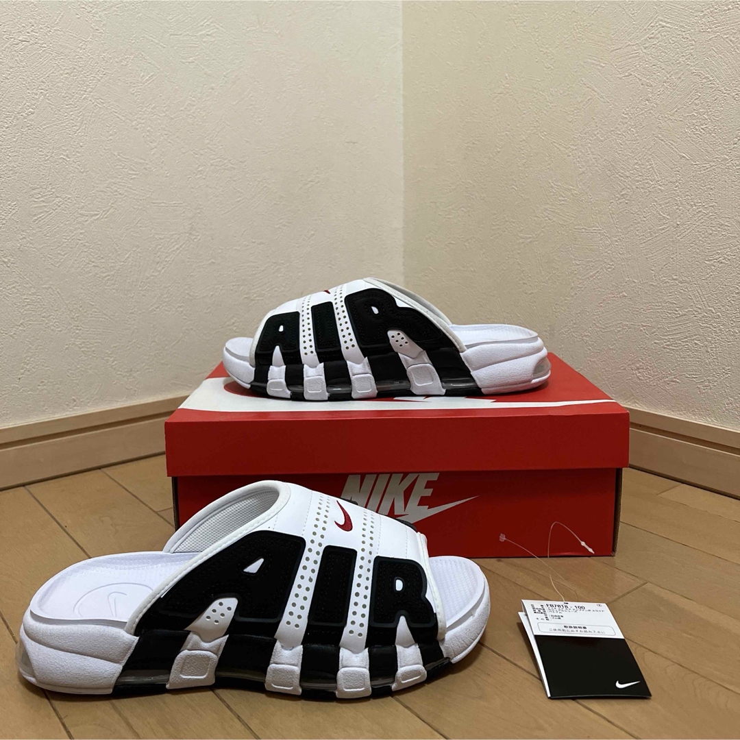 NIKE - NIKE AIR MORE UPTEMPO SLIDEの通販 by やまちゃん's shop