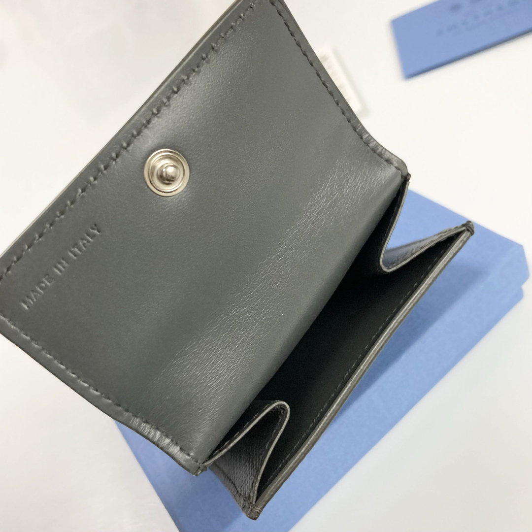 Smythson(スマイソン)の新品 定価1.8万円 SMYTHSON / スマイソン レザー コインケース メンズのファッション小物(コインケース/小銭入れ)の商品写真