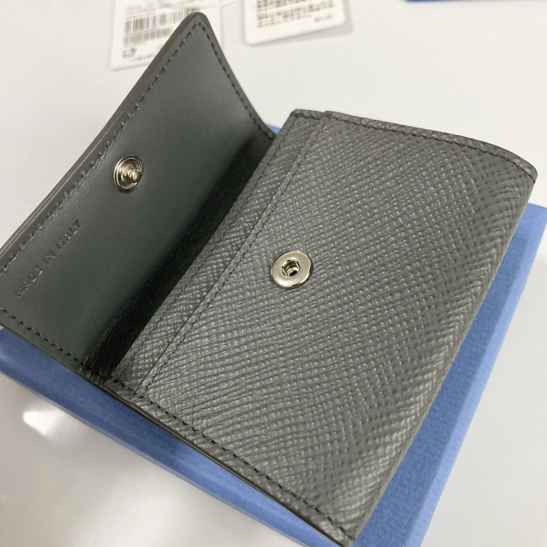 Smythson(スマイソン)の新品 定価1.8万円 SMYTHSON / スマイソン レザー コインケース メンズのファッション小物(コインケース/小銭入れ)の商品写真