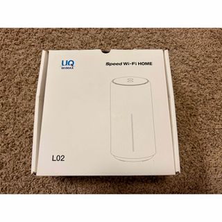 ユーキューコニュニケーションズ(UQ Communications)のSpeed Wi-Fi HOME L02 white UQ版(PC周辺機器)