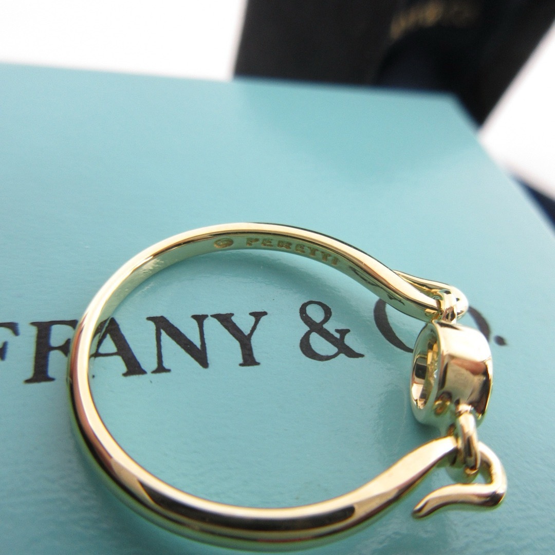 Tiffany & Co.(ティファニー)のTIFFANY&Co./ティファニー スワン ダイヤリング 750YG 10号 レディースのアクセサリー(リング(指輪))の商品写真