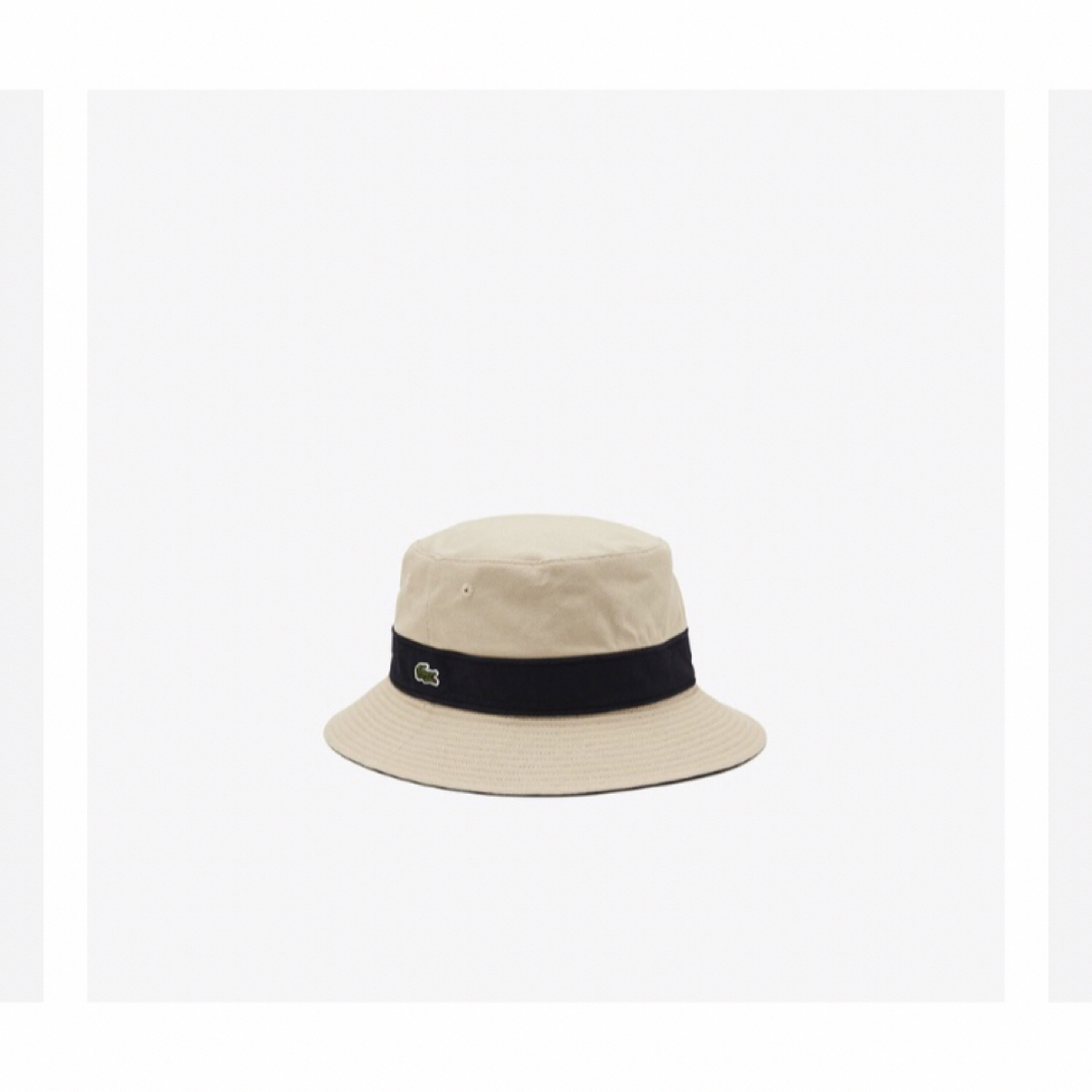 LACOSTE(ラコステ)のラコステ帽子　リバーシブルサファリハット メンズの帽子(ハット)の商品写真