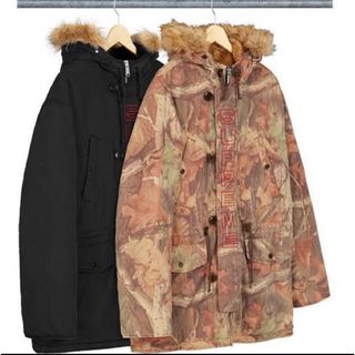 Supreme - Supreme Spellout N-3B Parka Lサイズ　ブラック