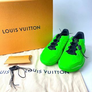 ルイヴィトン(LOUIS VUITTON)の未使用 ルイ ヴィトン LOUISVUITTON ミレニアム ラインスニーカー(スニーカー)