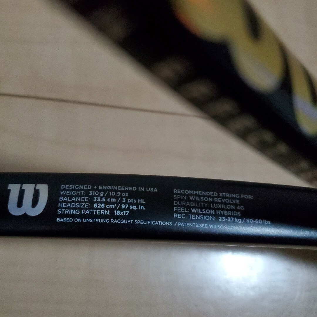 wilson(ウィルソン)のテニスラケット　ウィルソン　プロスタッフ97S スポーツ/アウトドアのテニス(ラケット)の商品写真