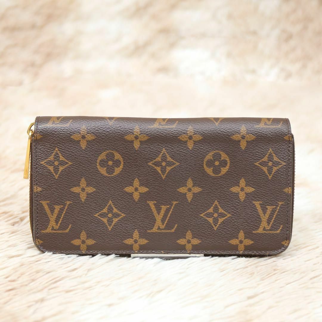 LOUIS VUITTON(ルイヴィトン)のルイヴィトン モノグラム ジッピーウォレット 財布 ローズバレリーヌ レディースのファッション小物(財布)の商品写真